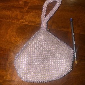 Sparkling Jewel Clutch Purse - new